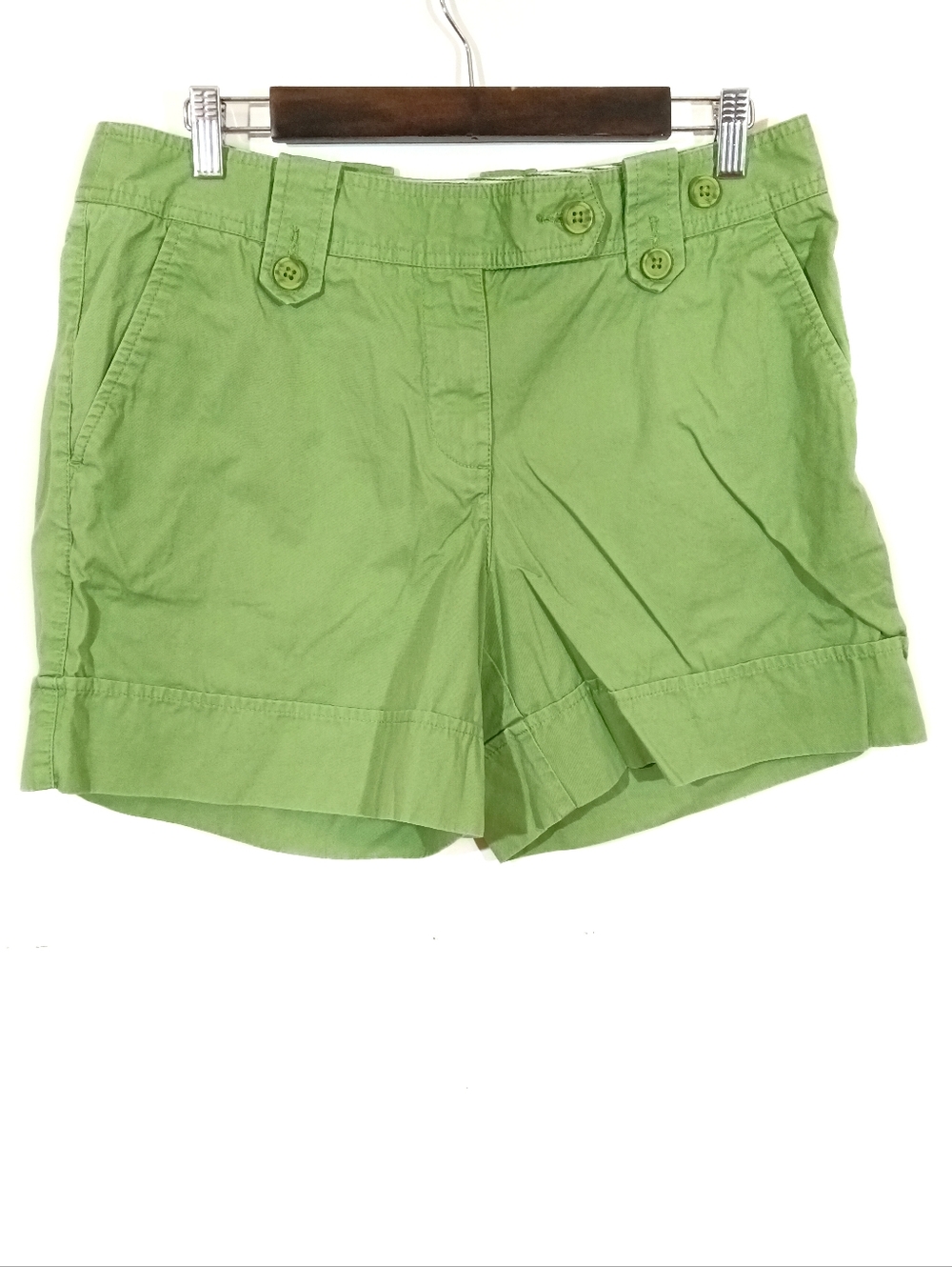 Preppy Green Chino Madison Shorts